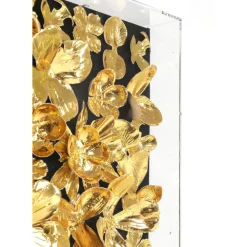 Best Deko Rahmen Gold Flower 60X60Cm Bilder