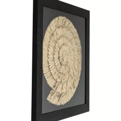 Hot Deko Rahmen Golden Snail 120X120Cm Bilder