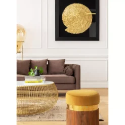 Hot Deko Rahmen Golden Snail 120X120Cm Bilder