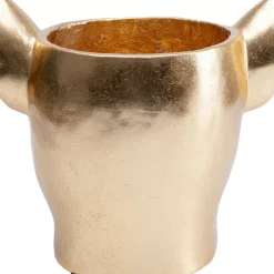 Clearance Deko Ubertopf Bulldog Gold Aufbewahrung & Ordnung