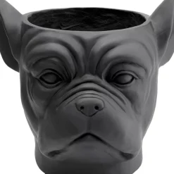 Clearance Deko Ubertopf Bulldog Schwarz Aufbewahrung & Ordnung