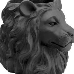Deko Ubertopf Lion Schwarz Aufbewahrung & Ordnung