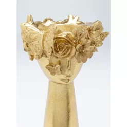 Hot Deko Vase Flowercrown Gold 41Cm Vasen