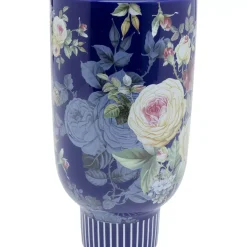 Deko Vase Rose Magic Blau 27Cm Vasen