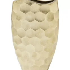 Sale Deko Vase Sacramento Comb Champagner Gold 59Cm Vasen