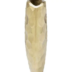 Sale Deko Vase Sacramento Comb Champagner Gold 59Cm Vasen
