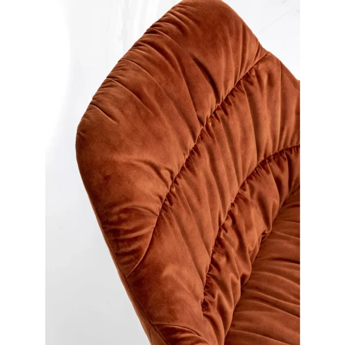 Hot Drehsessel Bristol Rostrot Sessel