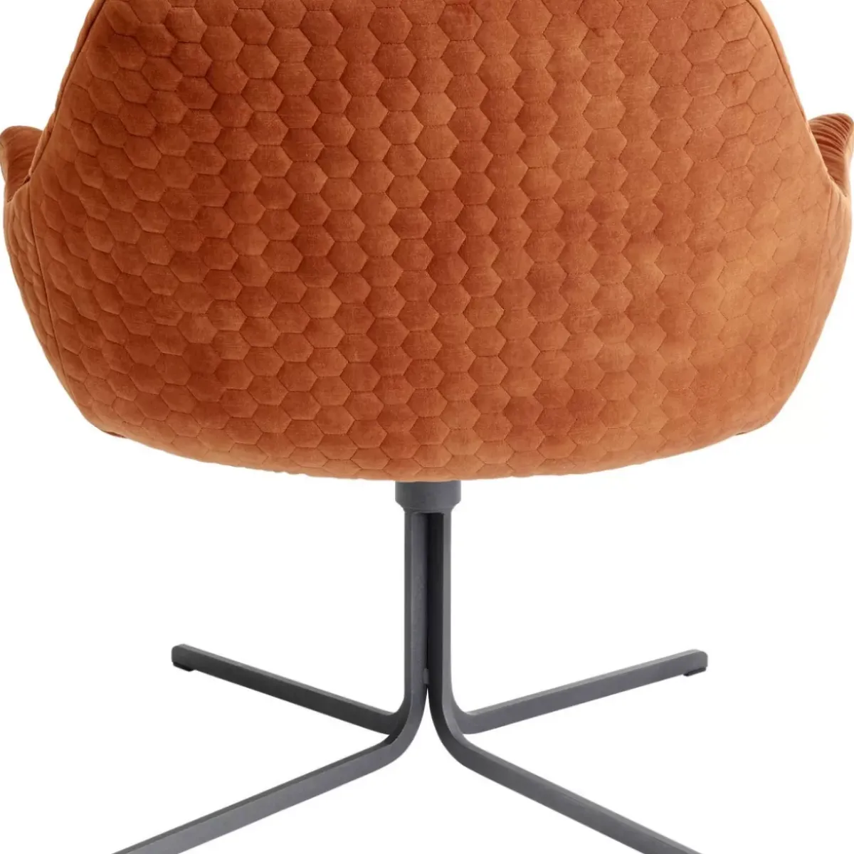 Hot Drehsessel Bristol Rostrot Sessel