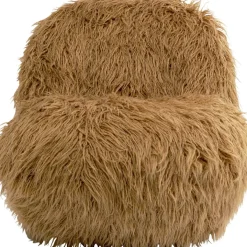 New Drehsessel Fluffy Beige Sessel