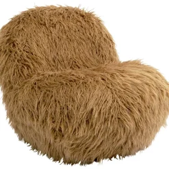 New Drehsessel Fluffy Beige Sessel