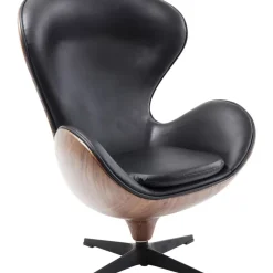 Online Drehsessel Lounge Black Walnut Sessel