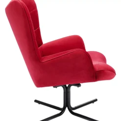 Drehsessel Oscar Velvet Rot Sessel