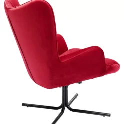 Drehsessel Oscar Velvet Rot Sessel
