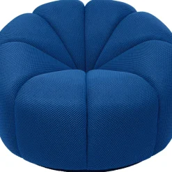 Online Drehsessel Peppo Lounge Blau Sessel