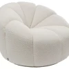 Drehsessel Peppo Lounge Weis Sessel