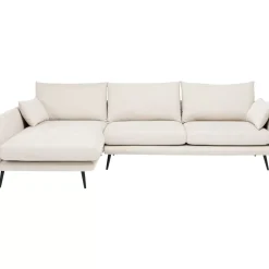 Clearance Ecksofa Amalfi Links Creme 275Cm Sofas & Couches