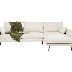 Outlet Ecksofa Amalfi Rechts Creme 275Cm Sofas & Couches