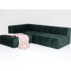 Online Ecksofa Belami Velvet Dunkelgrun Links 265Cm Sofas & Couches