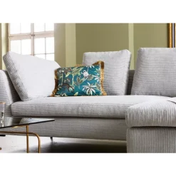 New Ecksofa Gianni Cord Grau Rechts Sofas & Couches