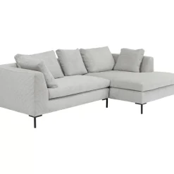 New Ecksofa Gianni Cord Grau Rechts Sofas & Couches