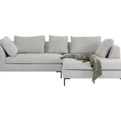 New Ecksofa Gianni Cord Grau Rechts Sofas & Couches