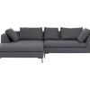 Clearance Ecksofa Gianni Dolce Dunkelgrau Links Sofas & Couches