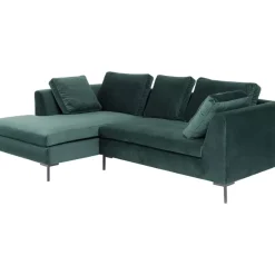 Sale Ecksofa Gianni Small Velvet Dunkelgrun Links Sofas & Couches