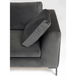 Online Ecksofa Gianni Small Velvet Grau Links Sofas & Couches