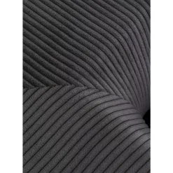 Clearance Ecksofa Infinity Ottomane Cord Grau Links Sofas & Couches