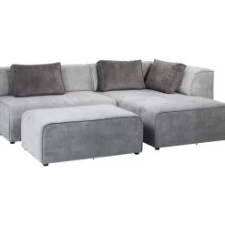 Clearance Ecksofa Infinity Ottomane Grau Rechts Sofas & Couches