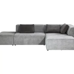 Clearance Ecksofa Infinity Ottomane Grau Rechts Sofas & Couches