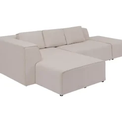 Clearance Ecksofa Infinity Ottomane Creme Links Sofas & Couches
