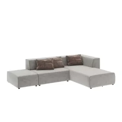 Hot Ecksofa Infinity Vegas Grau 337Cm Sofas & Couches