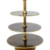Clearance Etagere Lovely Brass 56Cm Geschirr & Tischaccessoires
