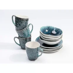 Fruhstucksset Mustique (12/Tlg.) Geschirr & Tischaccessoires
