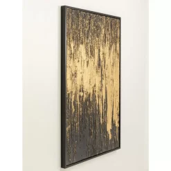 Discount Gerahmtes Bild Abstract Schwarz 80X120Cm Bilder