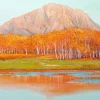 Clearance Gerahmtes Bild Autumnal 120X120Cm Bilder