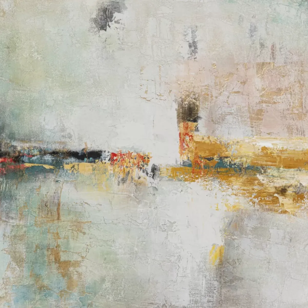 Sale Gerahmtes Bild Dust Gold 120X120Cm Bilder
