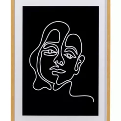 Online Gerahmtes Bild Faccia Arte Woman 60X80Cm Bilder