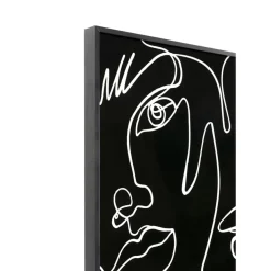 New Gerahmtes Bild Faccia Arte Drawing 150X100Cm Bilder