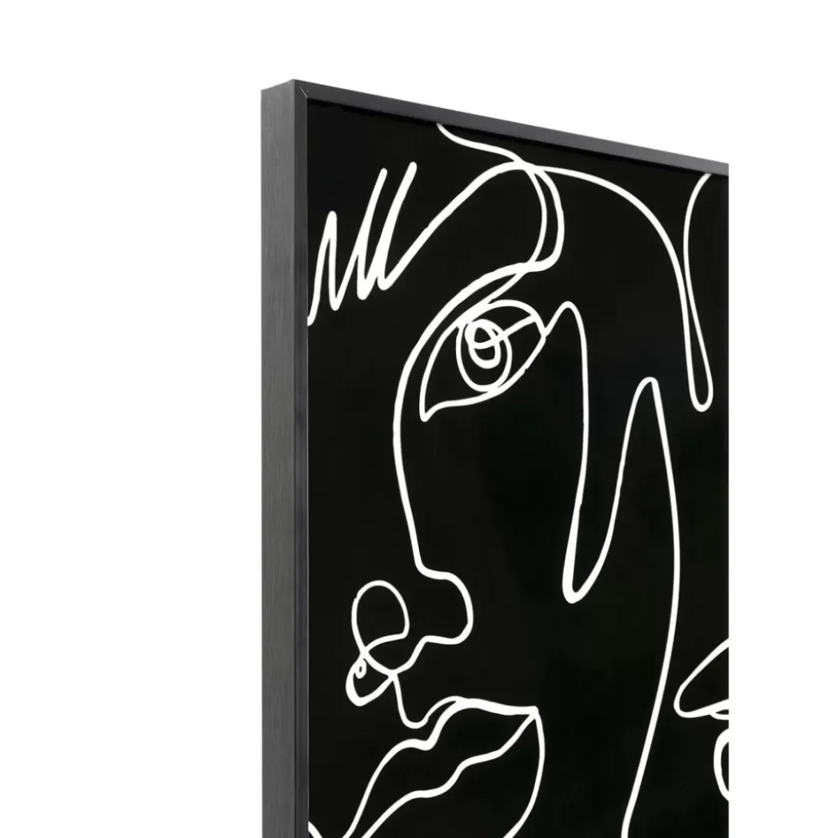 New Gerahmtes Bild Faccia Arte Drawing 150X100Cm Bilder