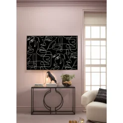 New Gerahmtes Bild Faccia Arte Drawing 150X100Cm Bilder