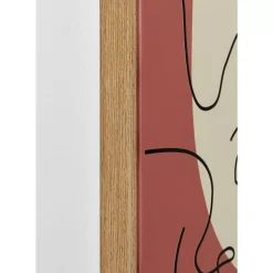 Online Gerahmtes Bild Faccia Arte Tri Colore 90X120Cm Bilder