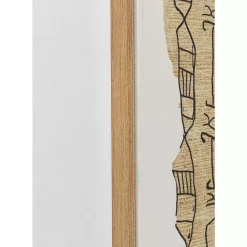 New Gerahmtes Bild Native Spirals 50X150Cm Bilder