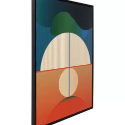 Outlet Gerahmtes Bild Sunset 75X100Cm Bilder