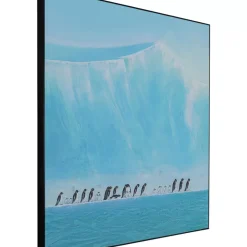 Online Gerahmtes Bild Walking Penguins 140X140Cm Bilder