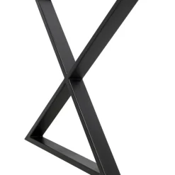 Hot Gestell Tavola Cross Schwarz (2/Set) Tische