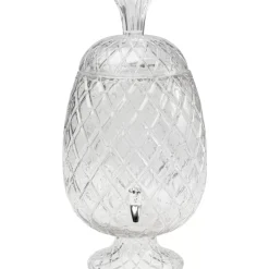 Discount Getrankespender Pineapple Klar (2/Tlg.) Geschirr & Tischaccessoires