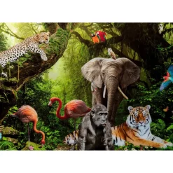Discount Glasbild Animal Paradise 150X100Cm Bilder