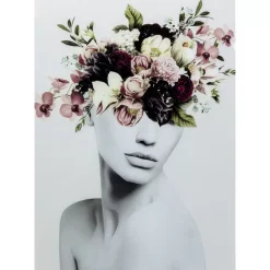 New Glasbild Autumn Hair 80X120Cm Bilder